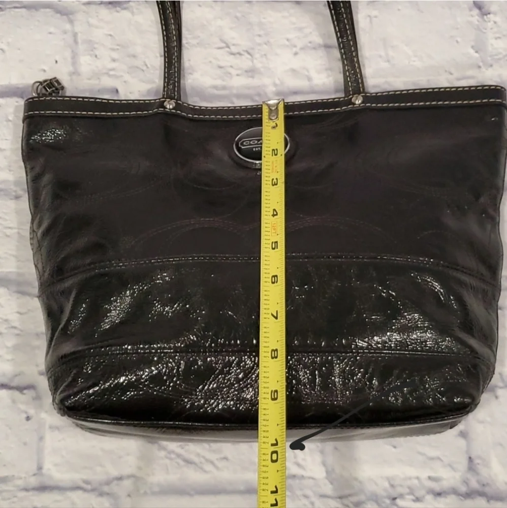 Coach Patent Leather Bag